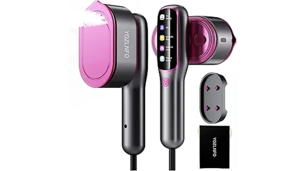 portable handheld garment steamer