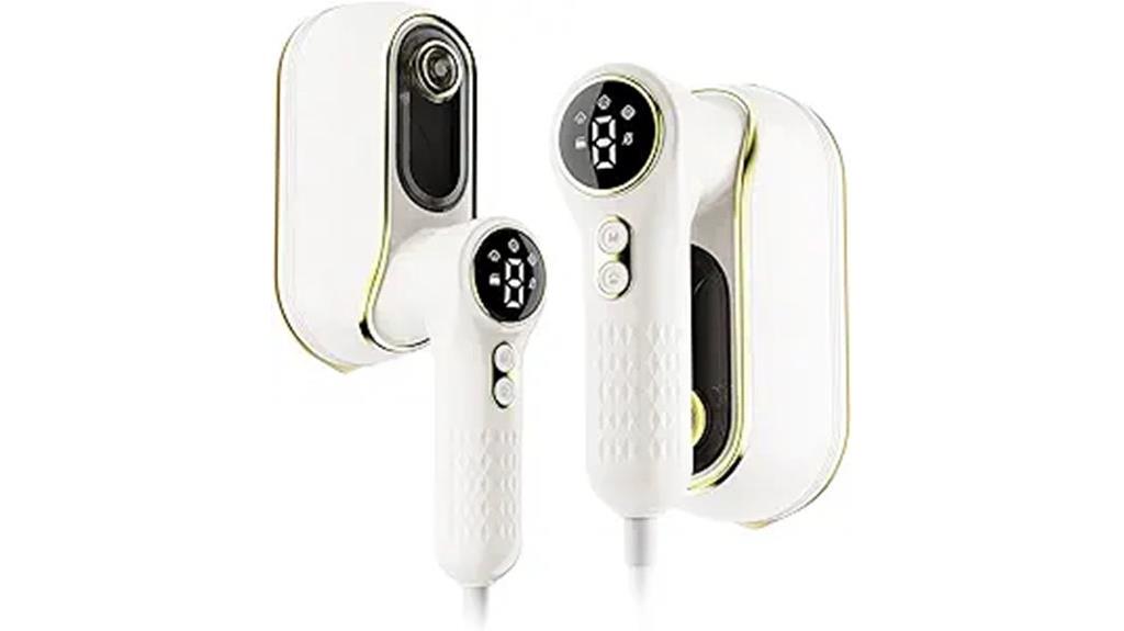 portable lcd travel steamer