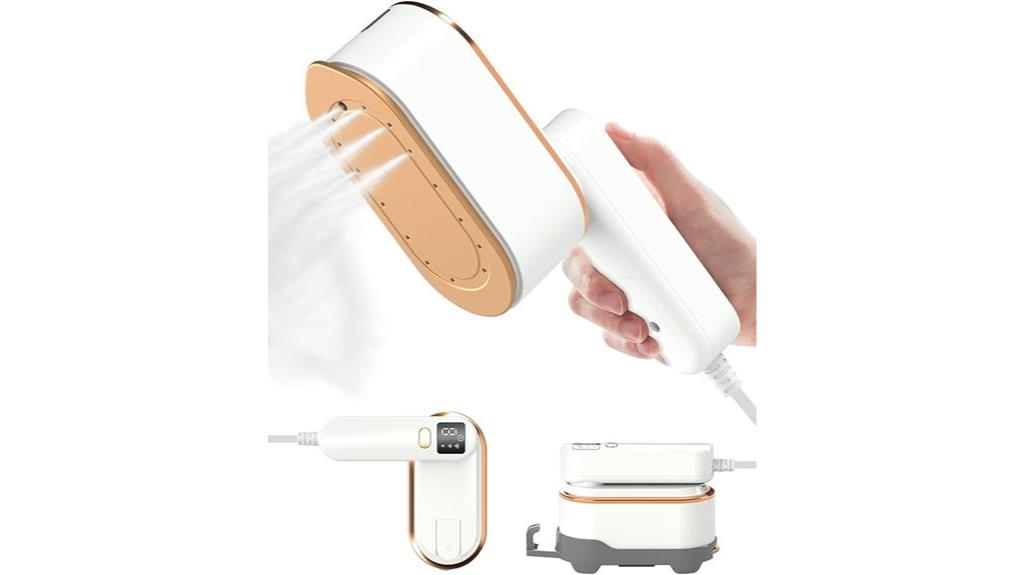 portable white travel iron