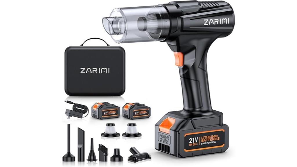 powerful cordless handheld vacuum