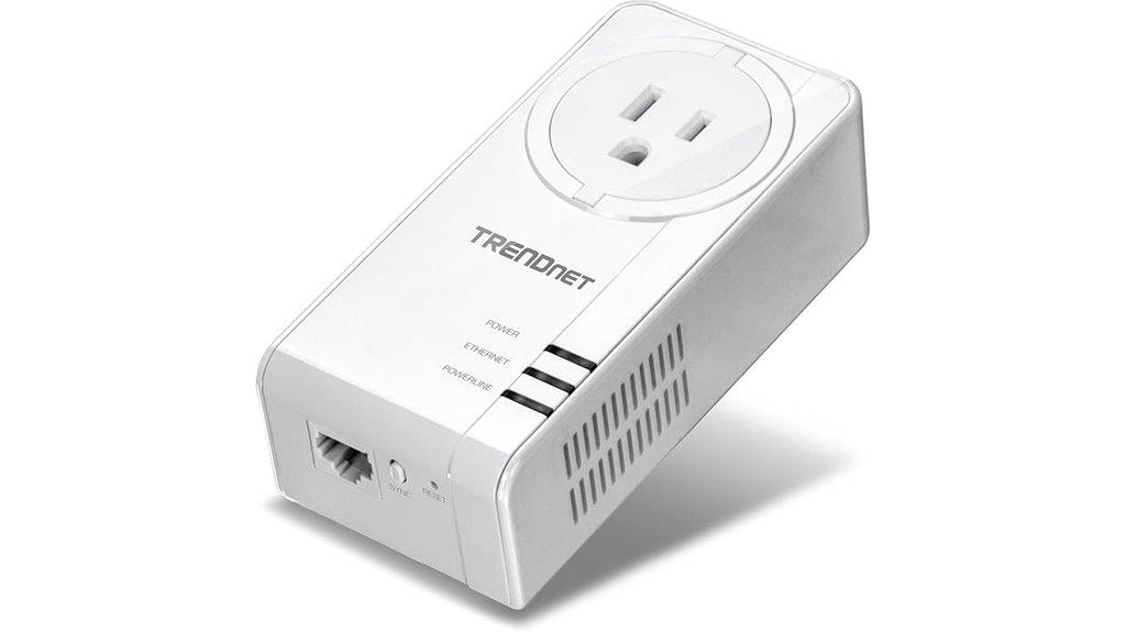 powerline adapter with outlet