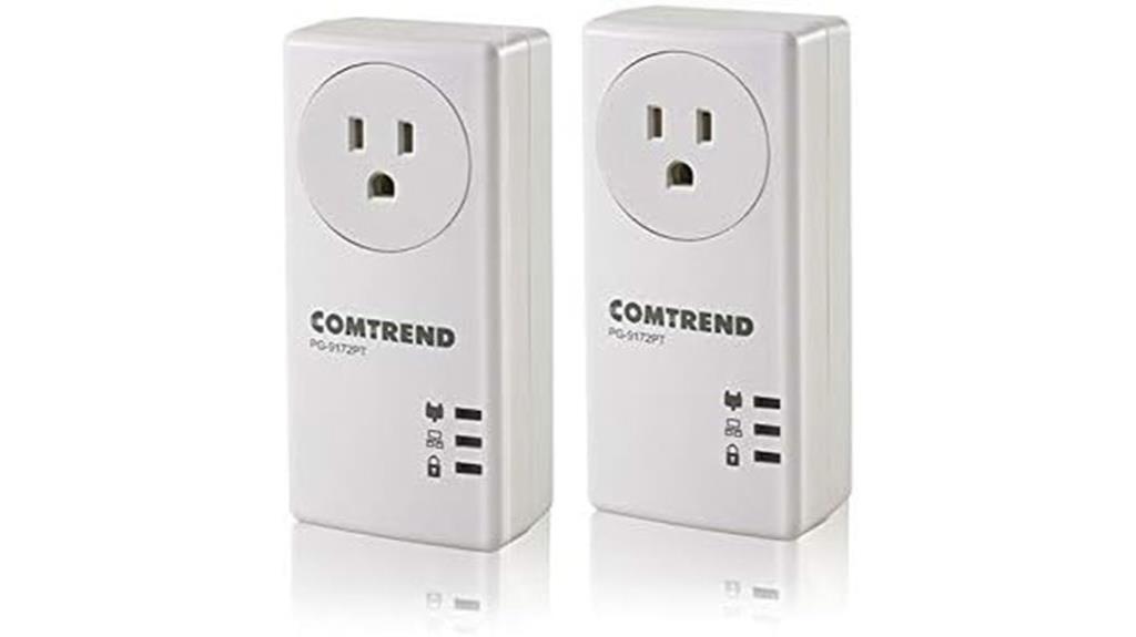 powerline ethernet adapter outlet
