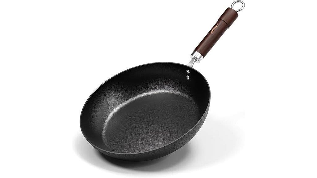 pre seasoned 11 inch carbon steel