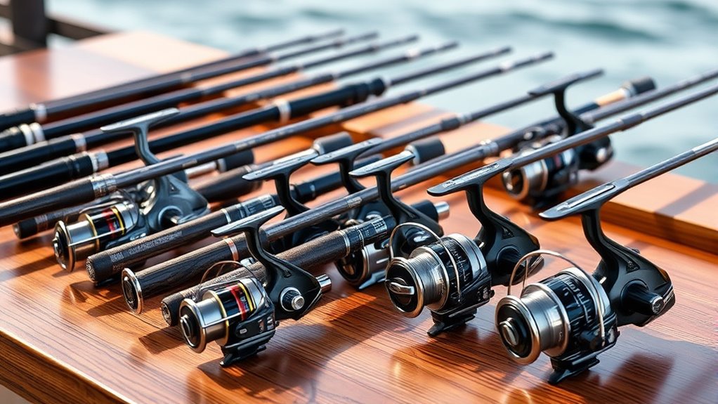 premium fishing rod combos