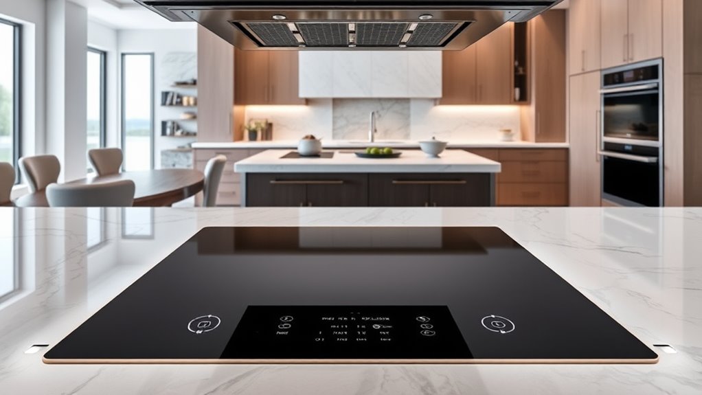 premium induction cooktop features