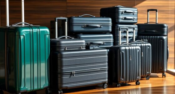 premium travel suitcase sets