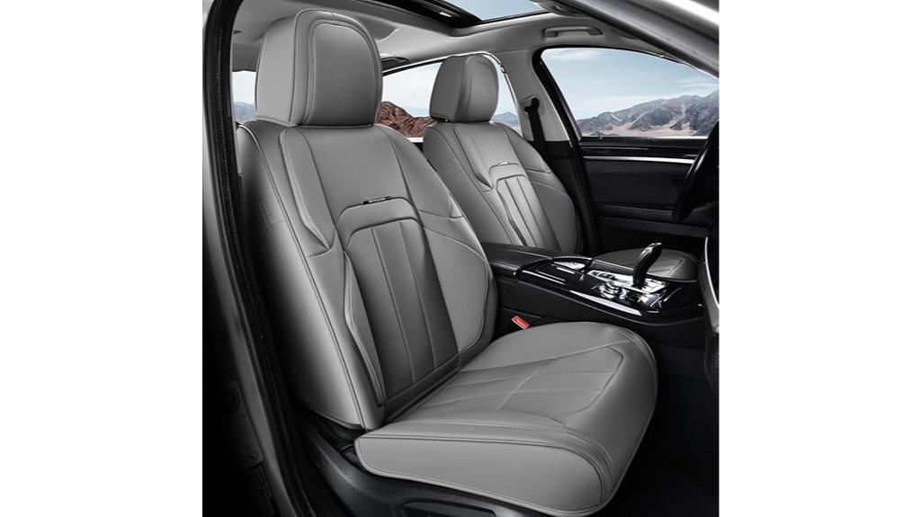 premium waterproof leather seat