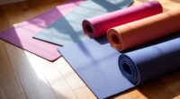 premium yoga mats for joint support
