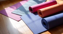 premium yoga mats for joint support
