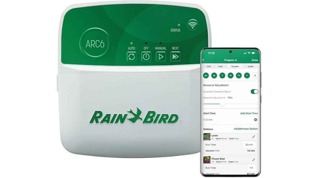 rain bird wifi irrigation controller