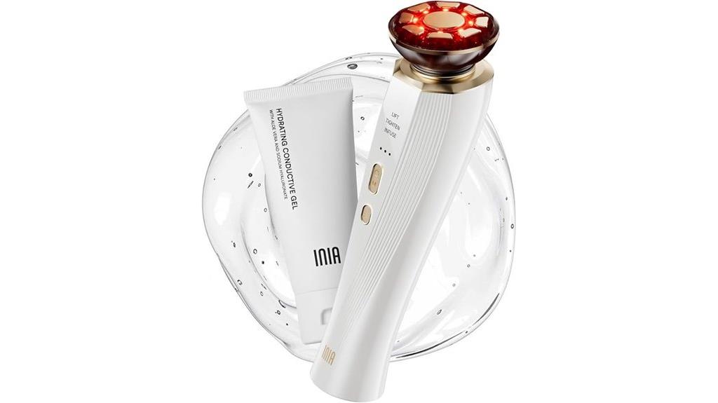 red light therapy skin device