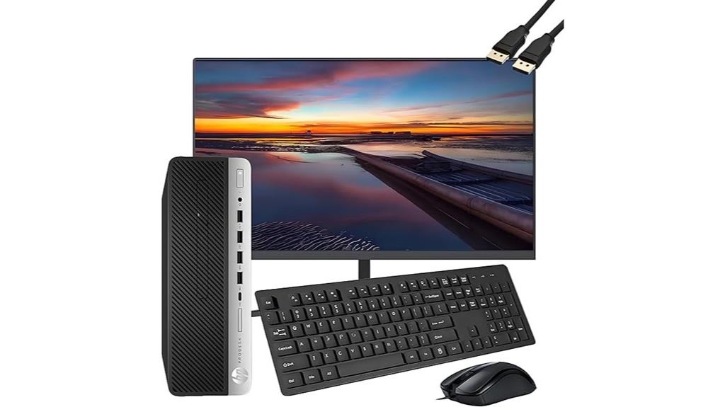 renewed hp desktop bundle