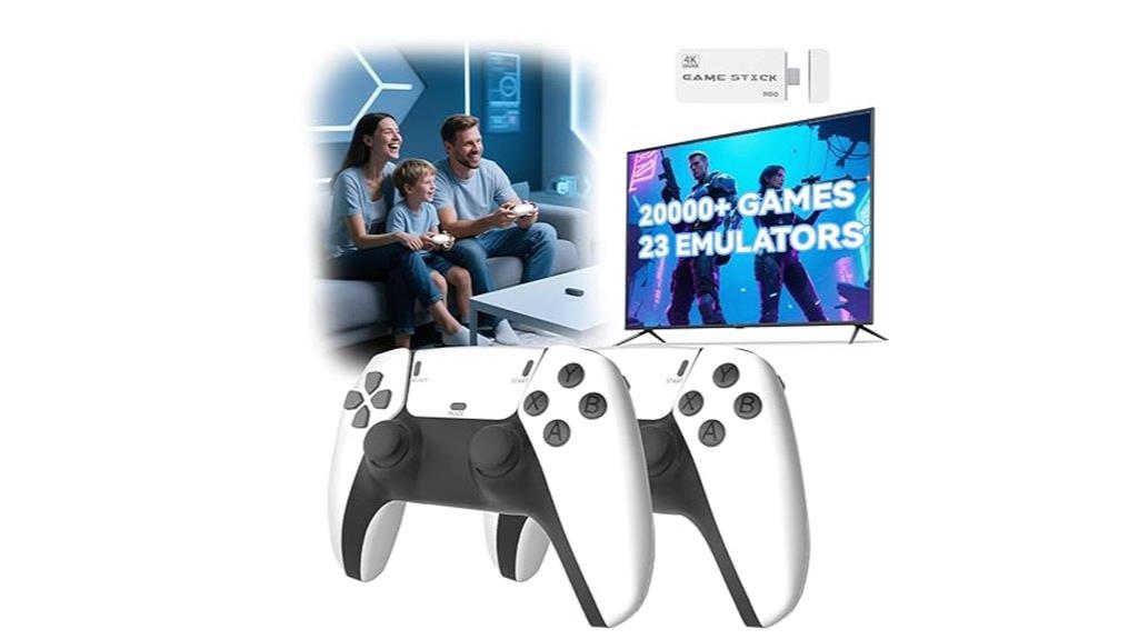 retro gaming console stick