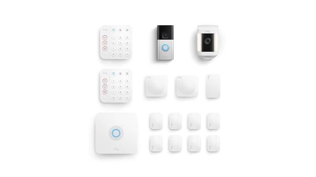 ring security kit white