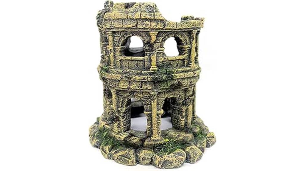 roman column aquarium decor