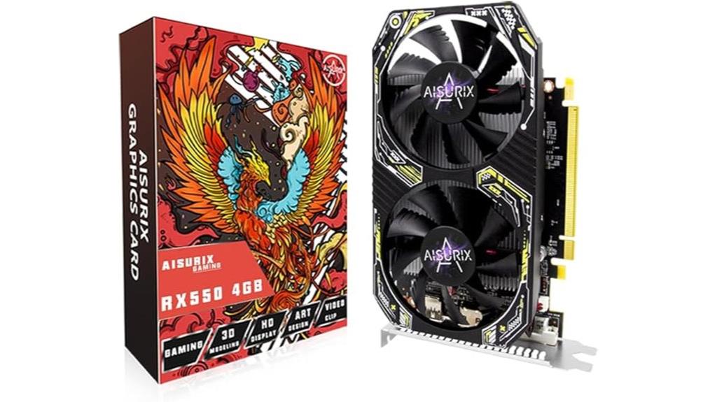 rx 550 4gb graphics card