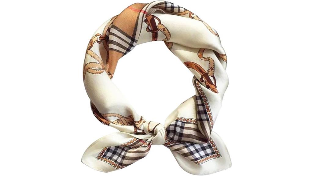 silky women s head scarf