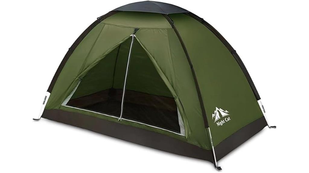 single night cat tent