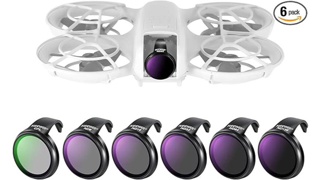 six piece dji neo filters