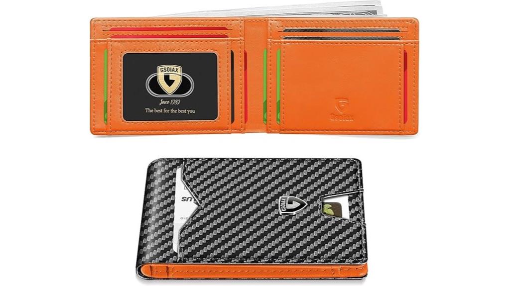 slim rfid men s wallet