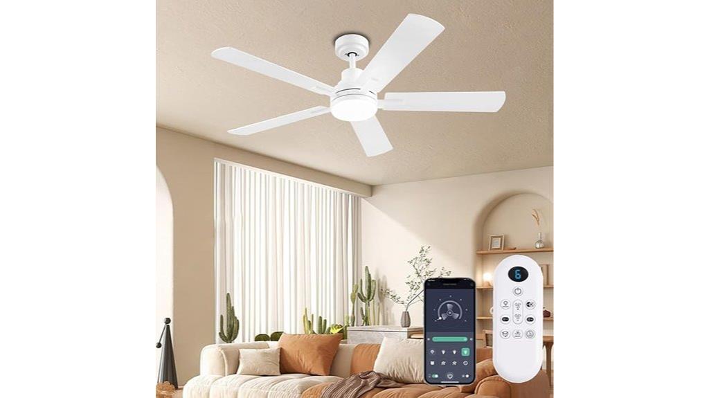 smart 52 inch fan