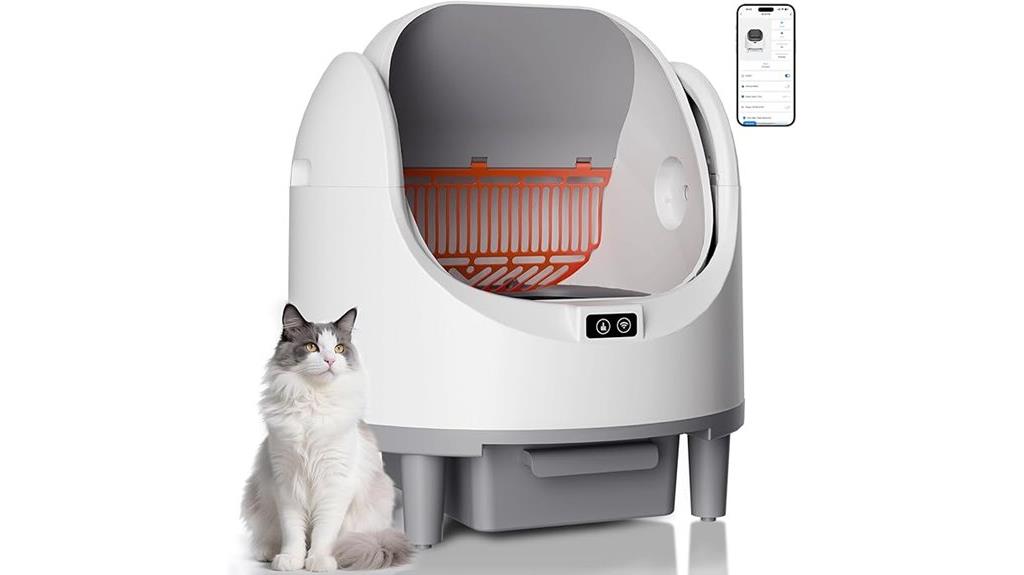 smart automated litter box