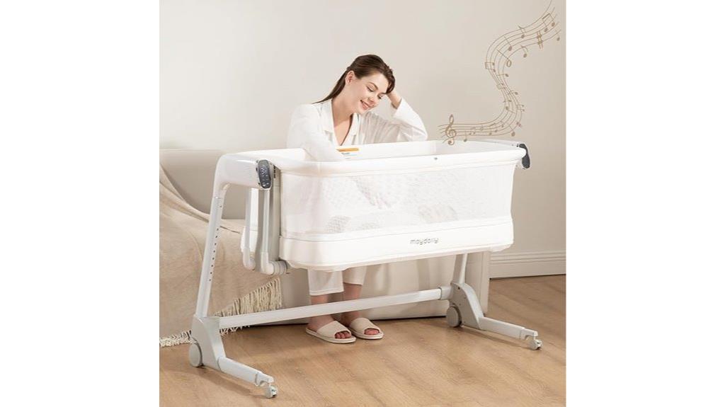 smart baby bassinet with cry detection
