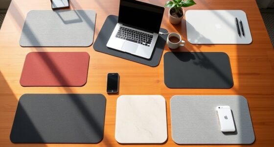 smart desk mats with wireless charging