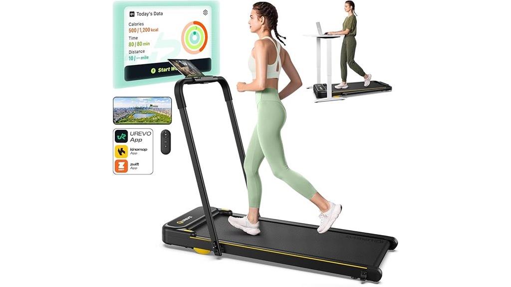 smart foldable treadmill