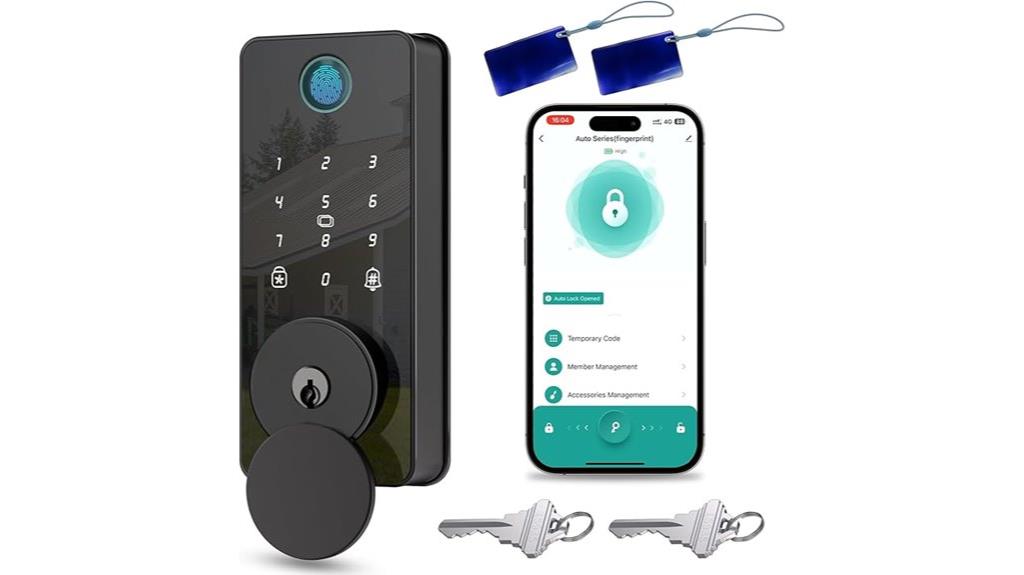 smart keypad door lock