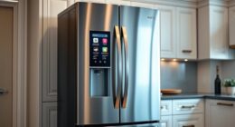 smart refrigerators with touchscreens