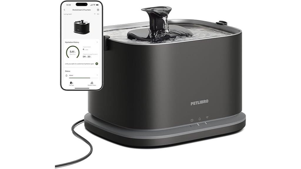 smart stainless steel water fountain