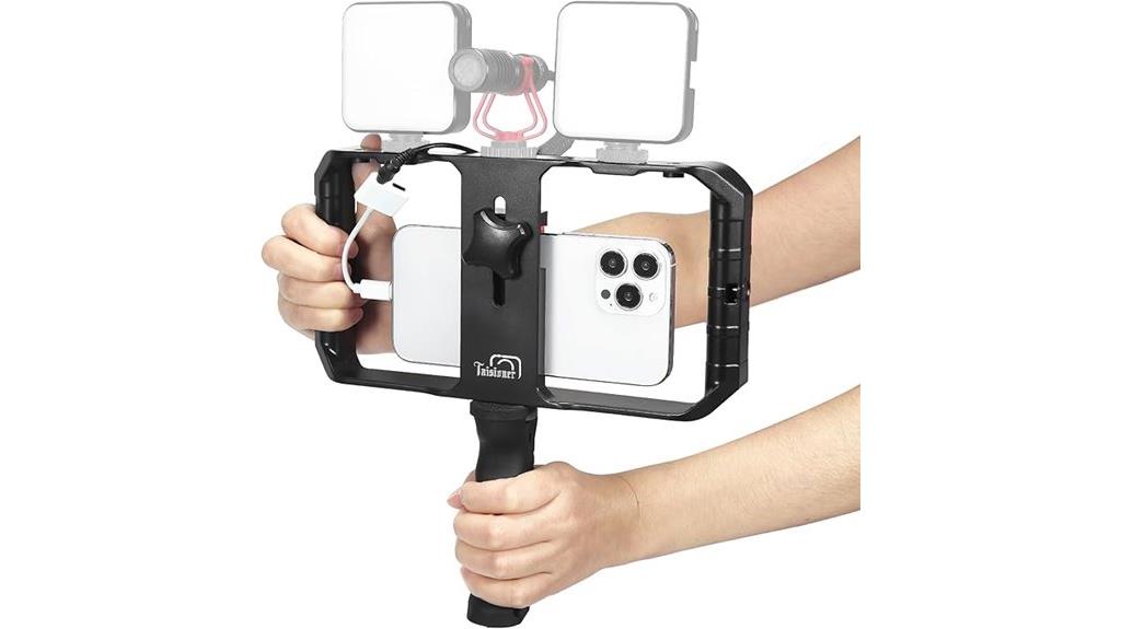 smartphone stabilizer hand grip