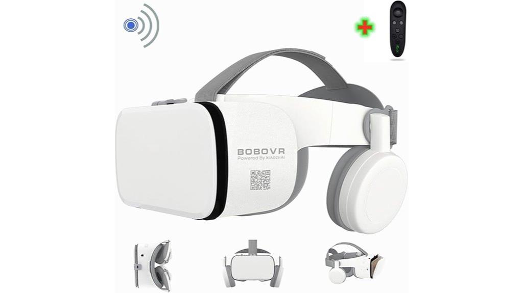 smartphone vr headset wireless