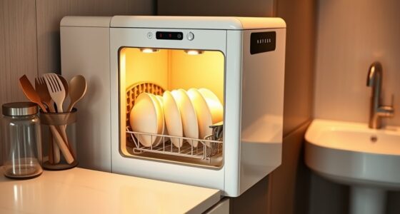 space saving portable dishwashers