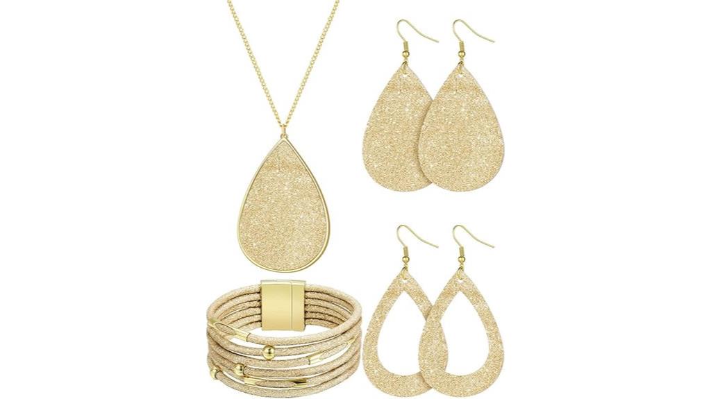 sparkly women s jewelry set