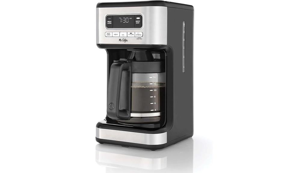 stainless steel 14 cup coffee maker