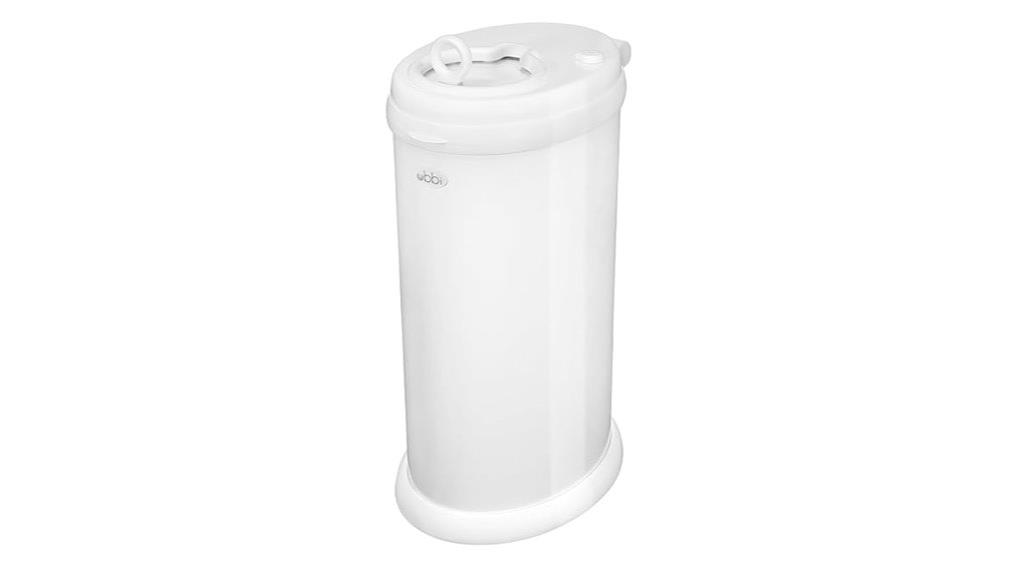 steel diaper pail odor lock