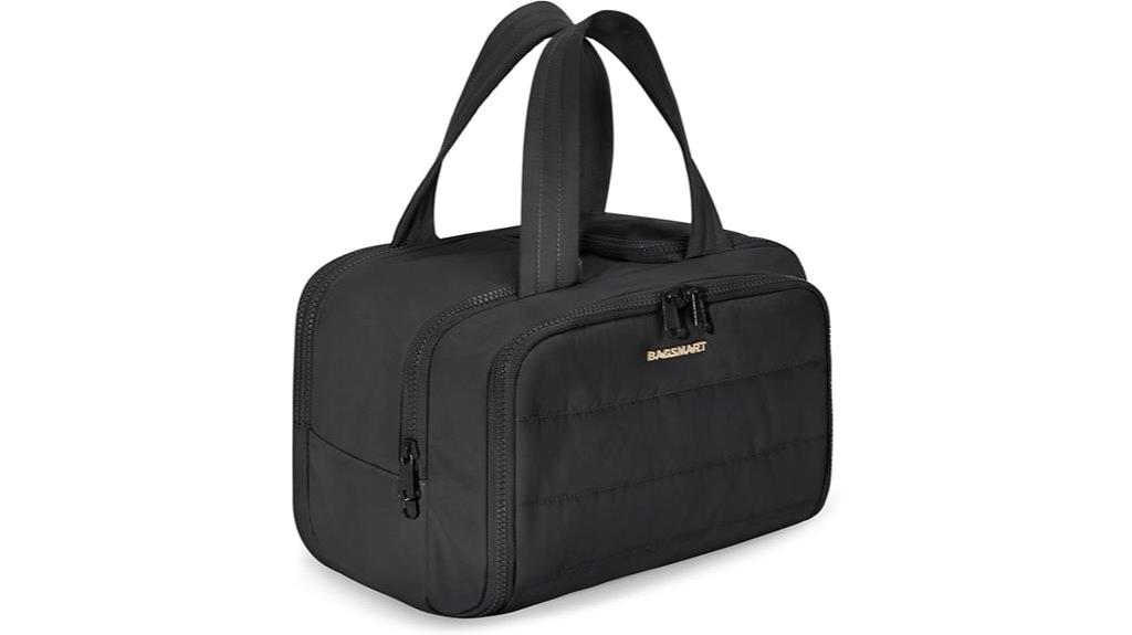 stylish travel toiletry organizer