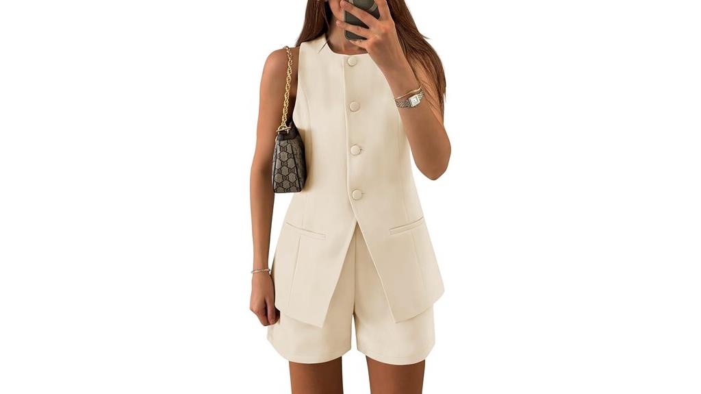 summer 2 piece shorts