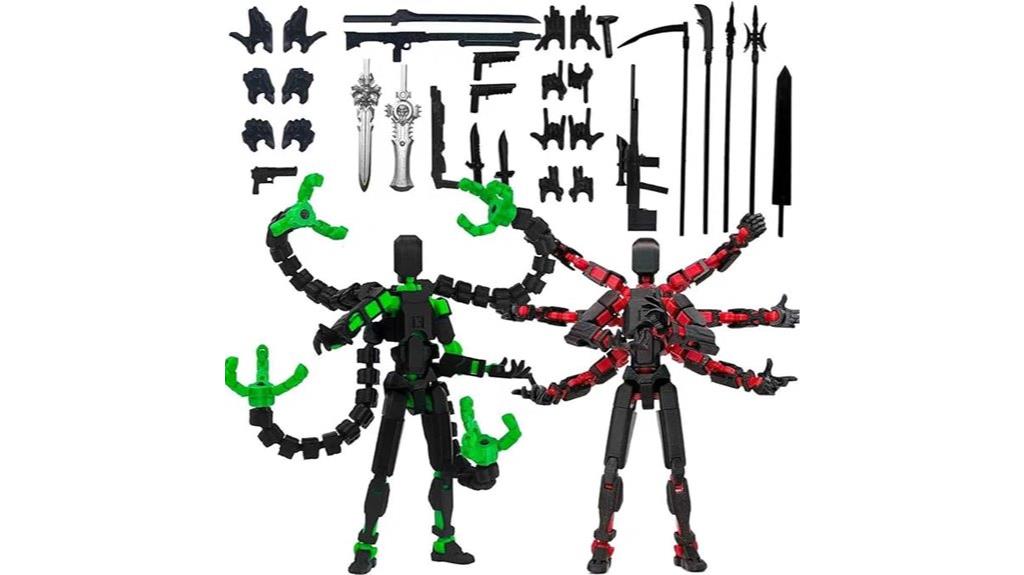 t13 action figure pair