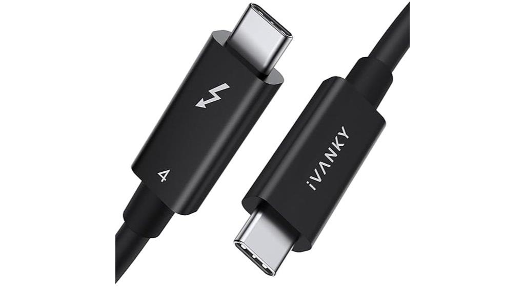 thunderbolt 4 cable 40gbps