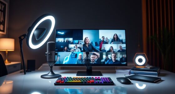 top 4k webcam ring lights