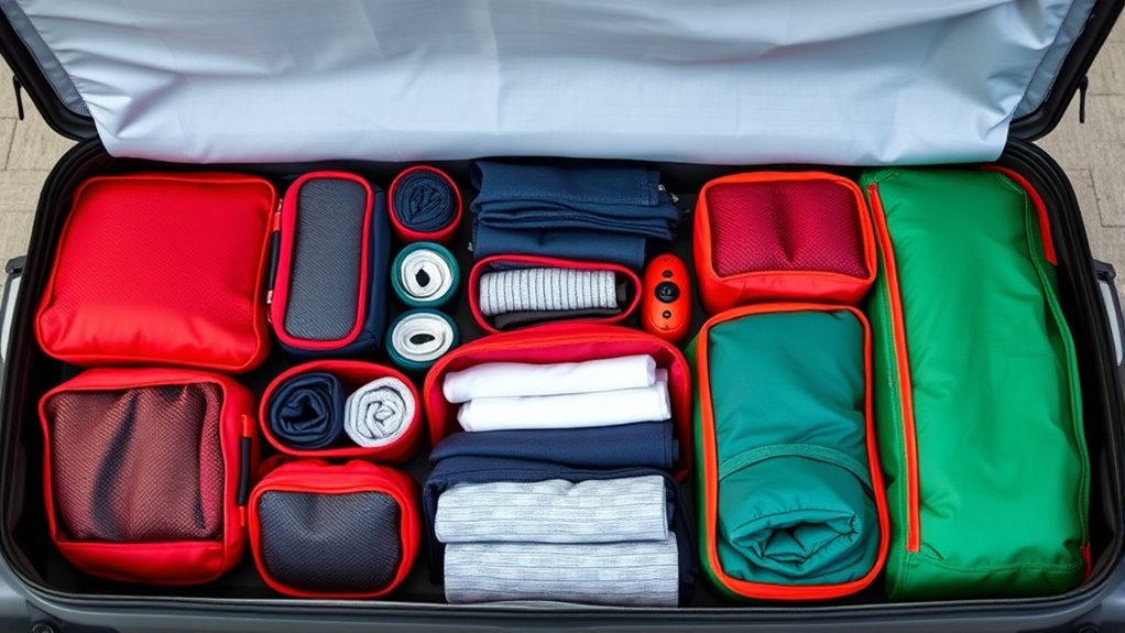 top compression packing cube sets