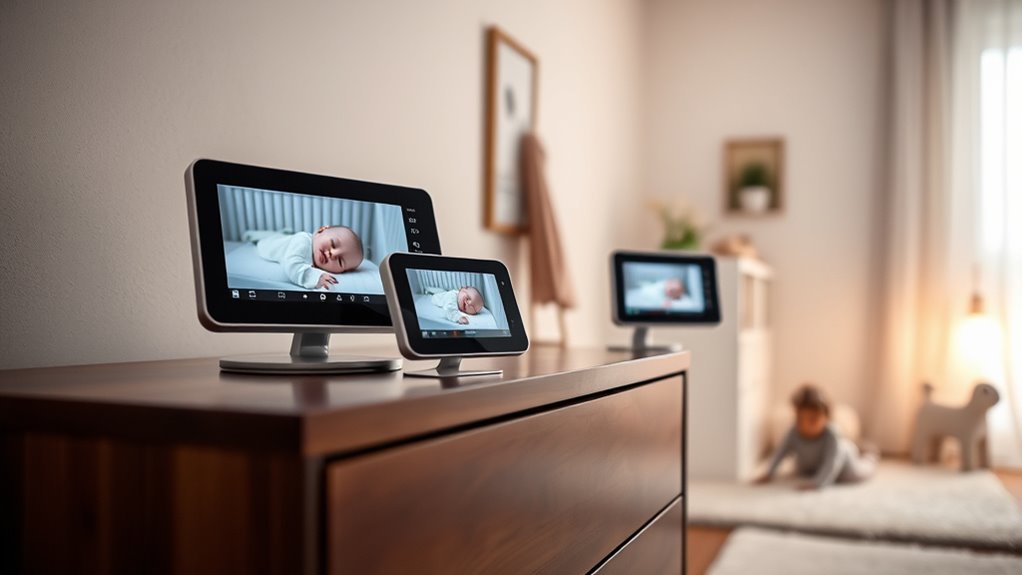 top dual camera baby monitors