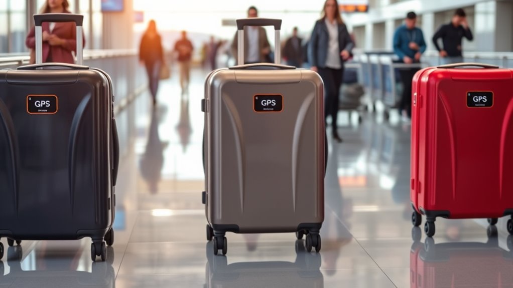 top gps enabled smart luggage