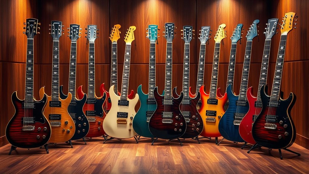 top high end electric guitars