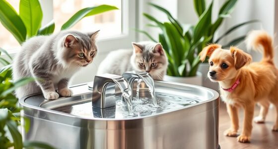 top luxury pet water fountains