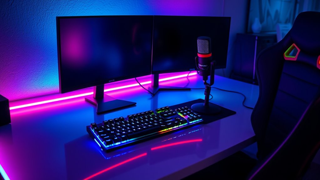 top rgb streamer lighting