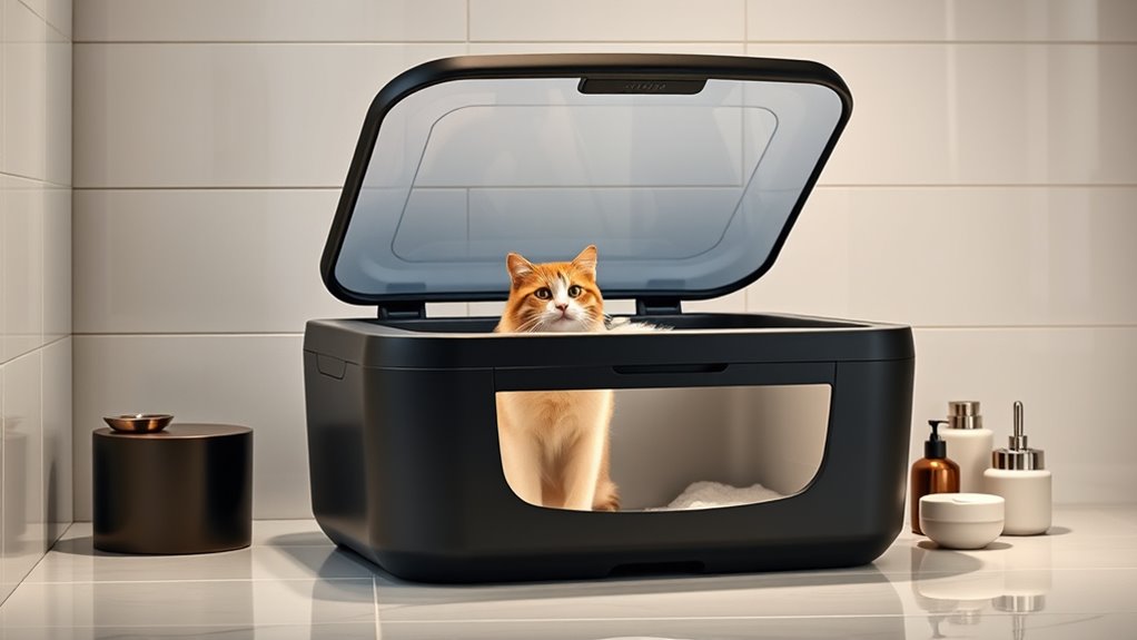 top smart cat litter boxes